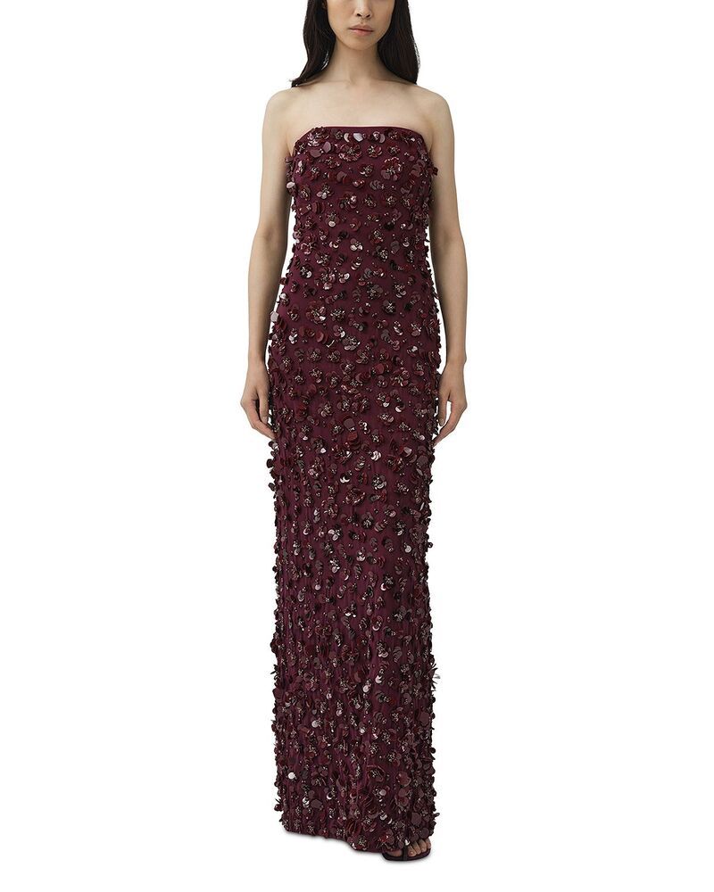 シムカイ レディース トップス ワンピース ノースリーブ SIMKHAI Serafina Sleeveless Gown Fig