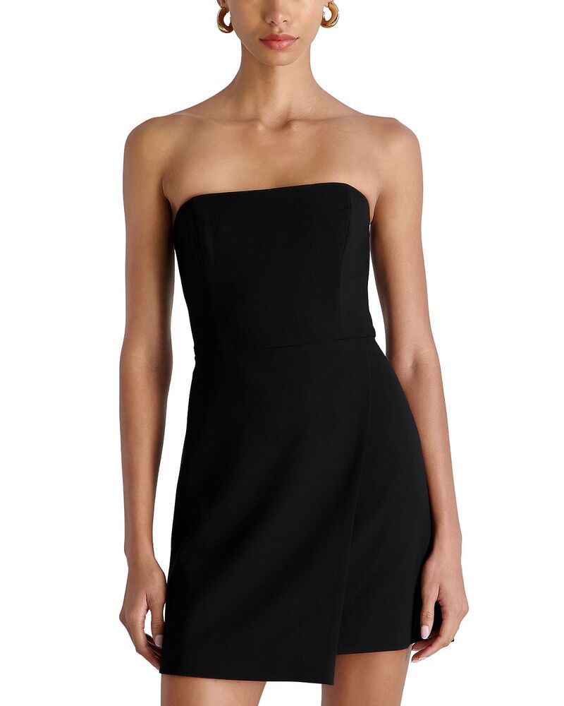フレンチコネクション レディース トップス ワンピース ミニ ストラップレス FRENCH CONNECTION Whisper Straplesslit Mini Dress Black ブラック