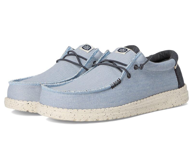 ヘイデュード メンズ シューズ スリッポン・ローファー Hey Dude Wally Coastline Jute Light Blue ブルー 16,485円