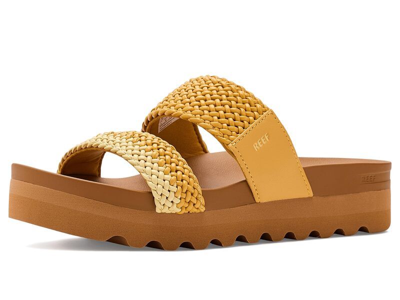 リーフ レディース シューズ サンダル Reef Cushion Vista Hi Yellow Duo Braid イエロー