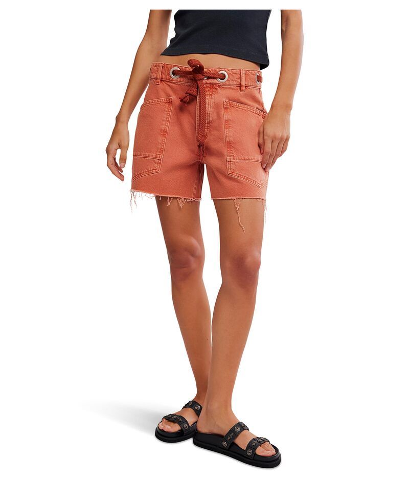 フリーピープル レディース ボトムス ハーフパンツ・ショーツ ショートパンツ Free People We The Free Moxie Barrel Shortsunset