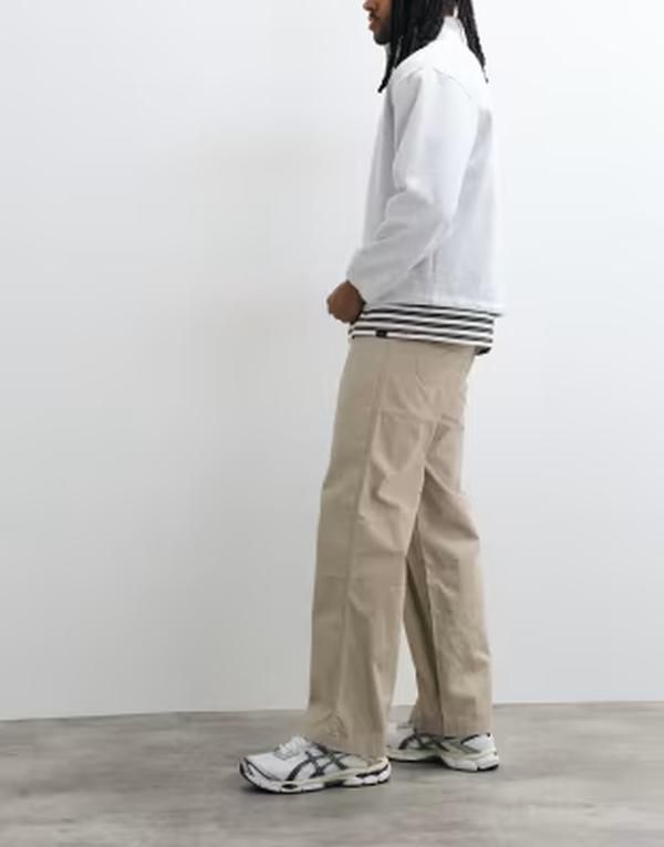 ジャック アンド ジョーンズ メンズ ボトムス カジュアルパンツ Jack Jones loose fit chinostring オフホワイト