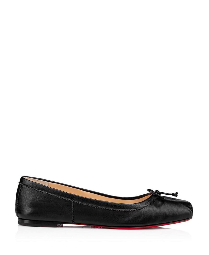 クリスチャン・ルブタン レディース シューズ パンプス Christian Louboutin Womens Mamadrague Ballerina Flats Black ブラック