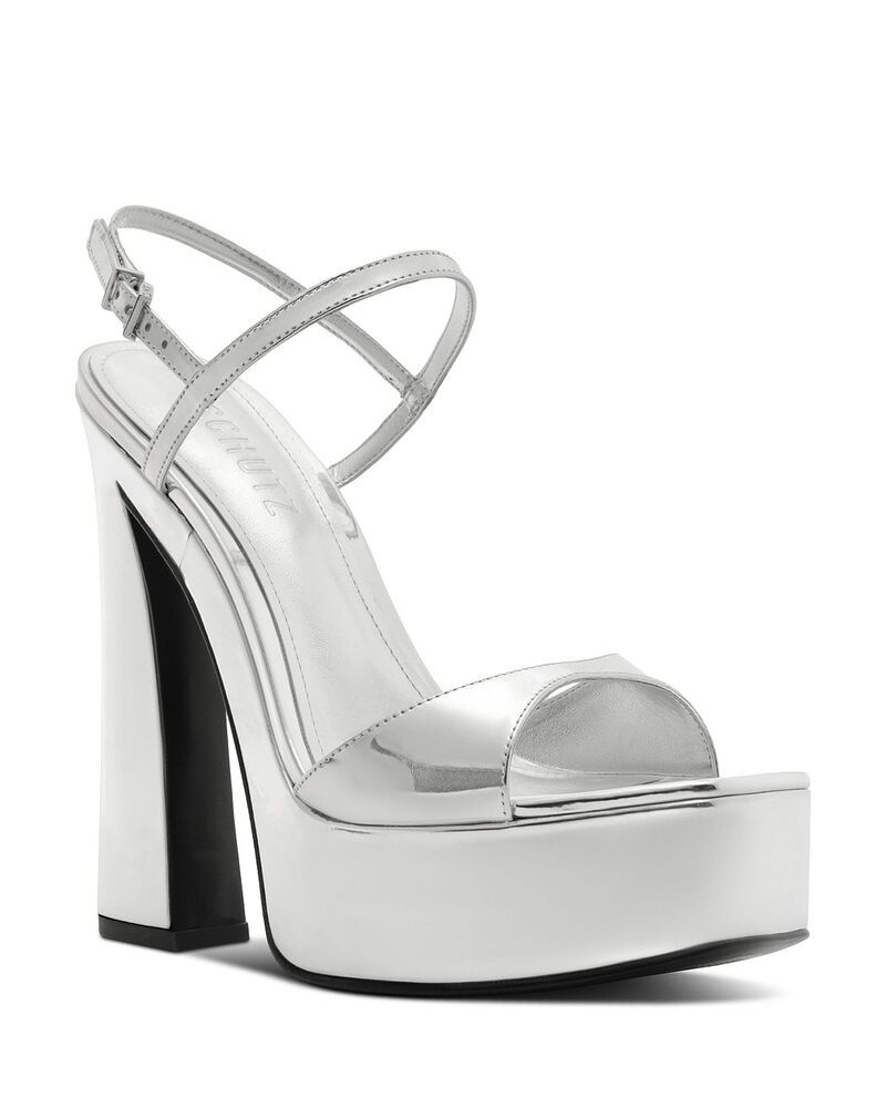 シュッツ レディース シューズ サンダル プラットフォーム SCHUTZ Womens Arlene Patent Platform Sandal silver シルバー 44,070円
