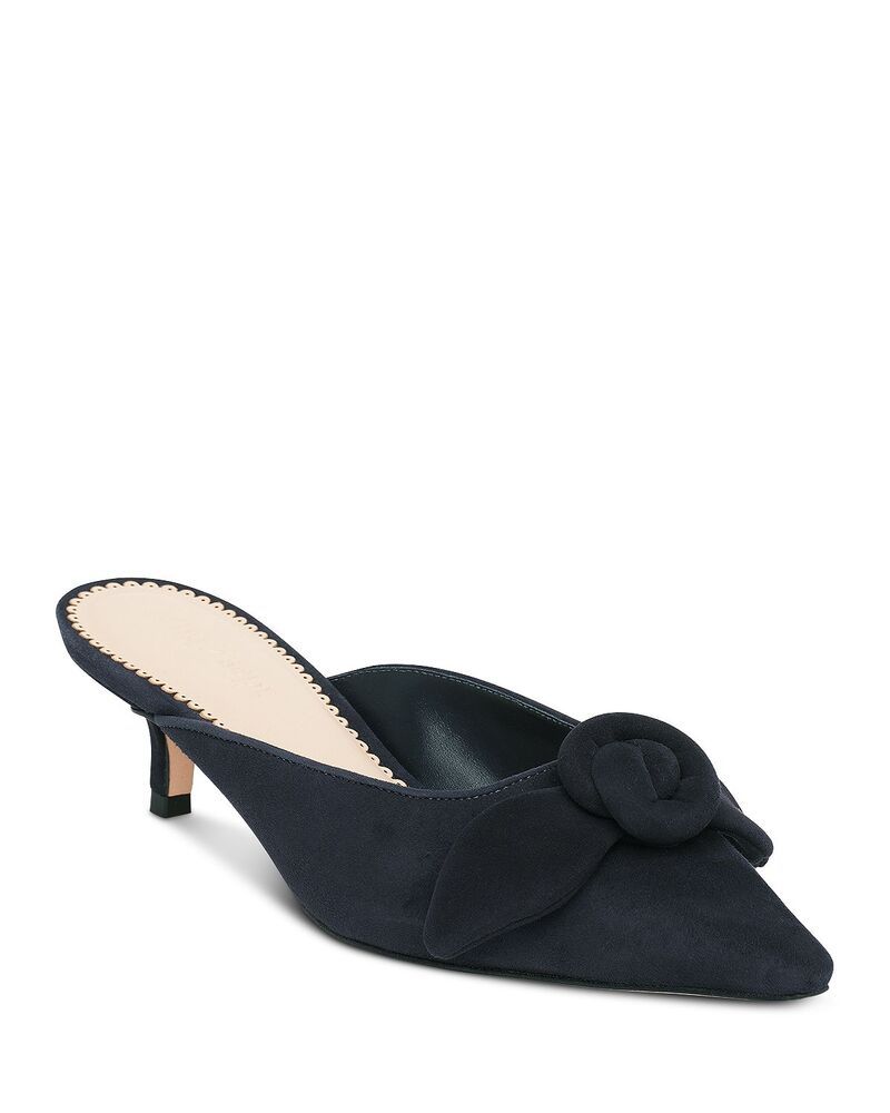 サンク セプト レディース シューズ パンプスエード ヒール Cinq Sept Womens Layla Suede Kitten Heel Pumps Navy ネイビー 67,540円