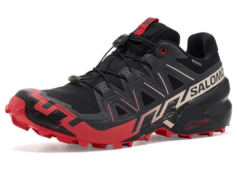 サロモン メンズ シューズ スニーカー Salomon Speedcross 6 GORETEXR Black ブラック