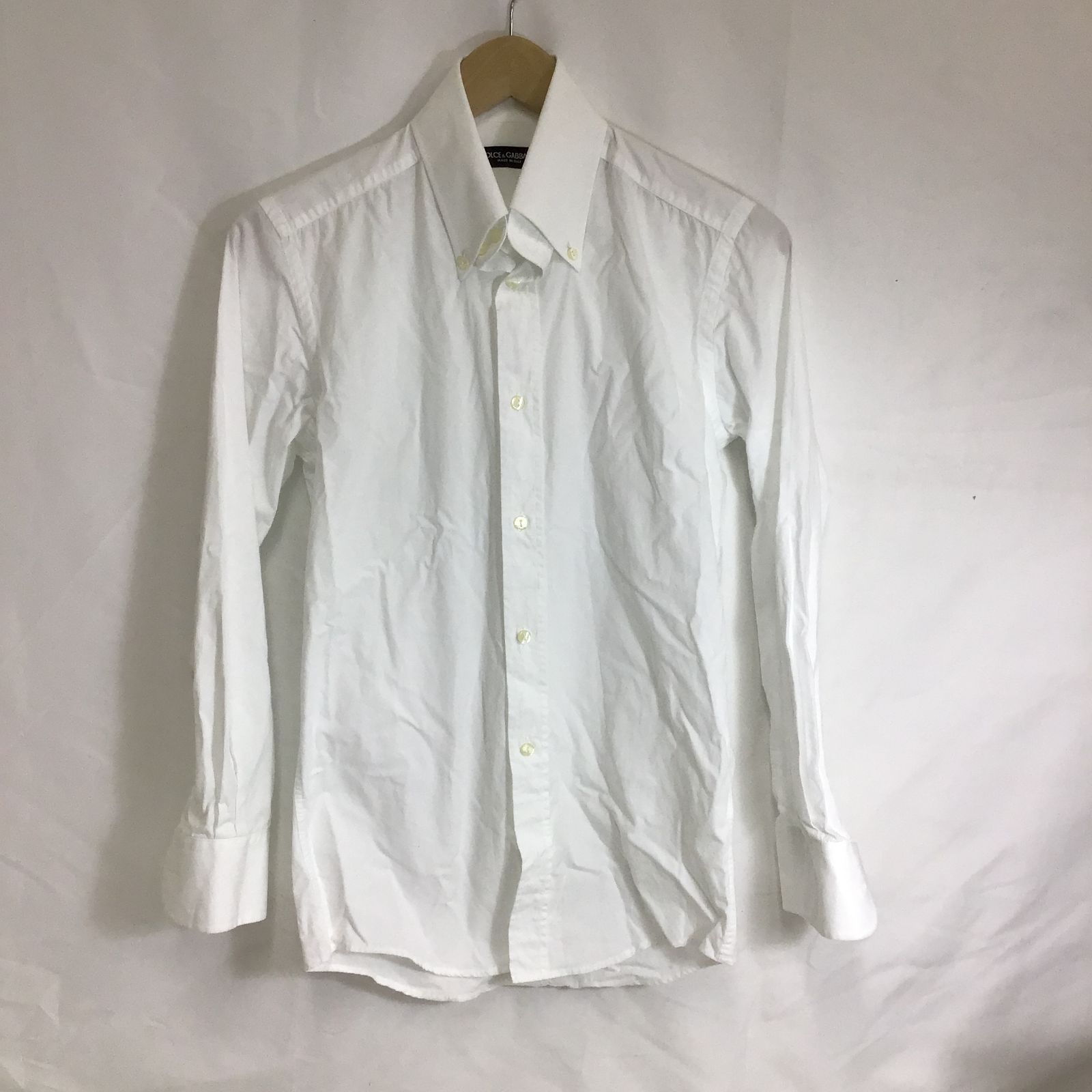 八戸75-7】D&G ドルチェ＆ガッバーナ 白シャツ archive - メルカリ