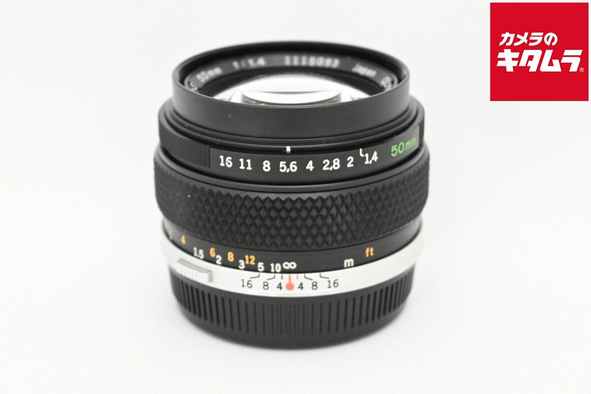 【中古】 【難あり品】 オリンパス ズイコー オート-S 50mm F1.4