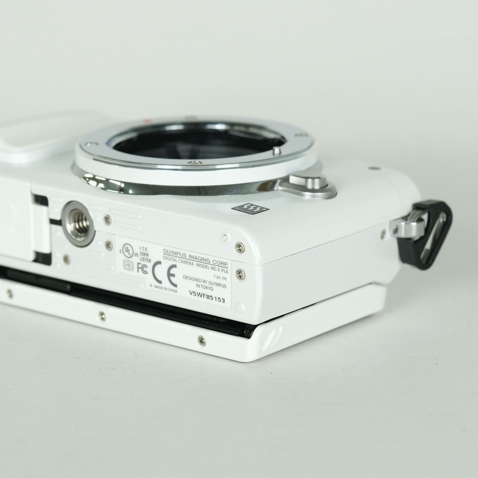 美品 | シャッター数3,865回] OLYMPUS PEN Lite E-PL6 ボディ ホワイト