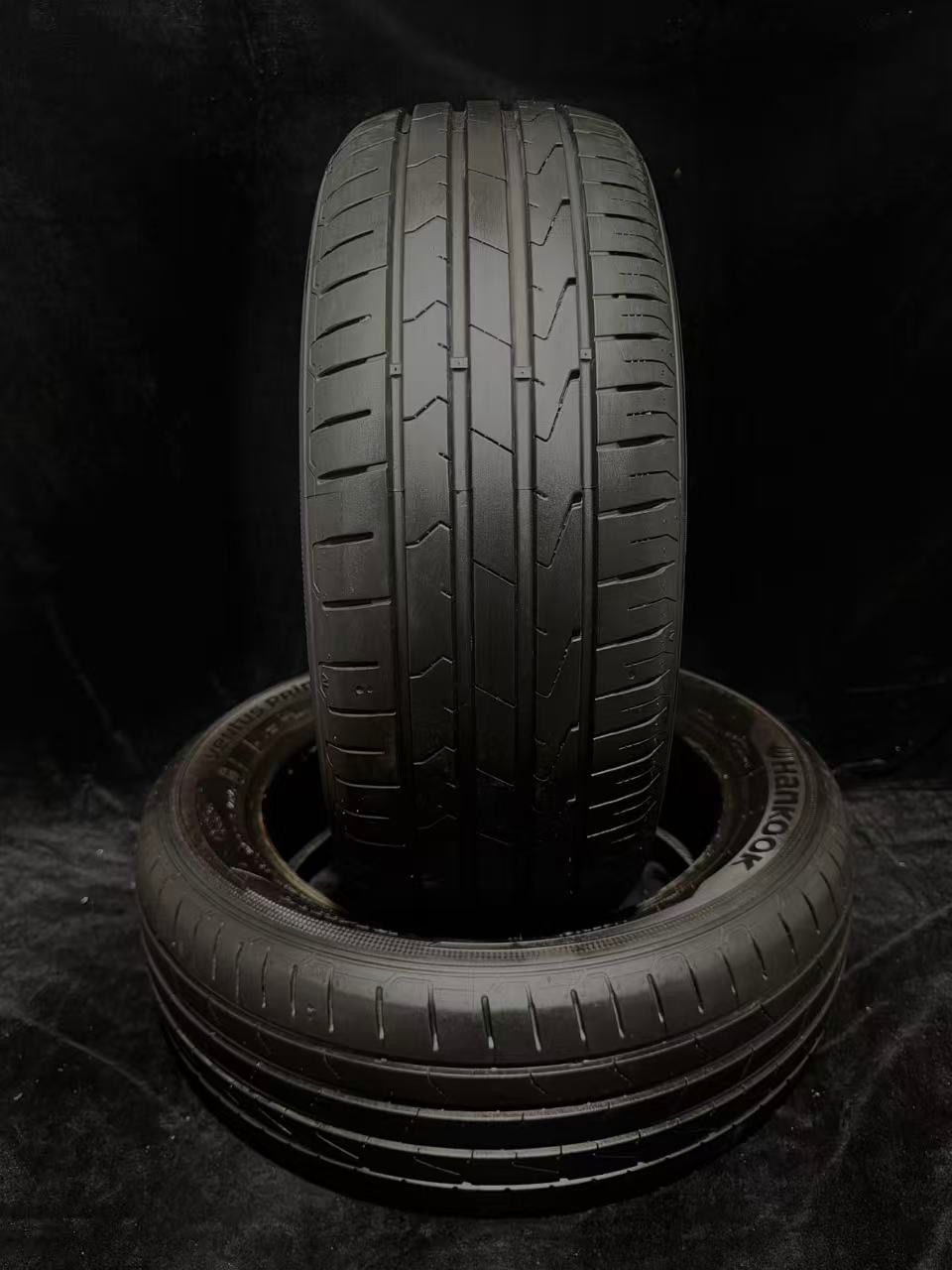 24年製　中古タイヤ2本セット　HANKOOK 195/55R16 87W サマータイヤ