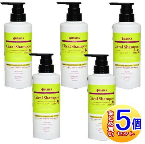 【5個セット】BASICS CitraCare シトラールシャンプー　４００ｍL【小型宅配便】