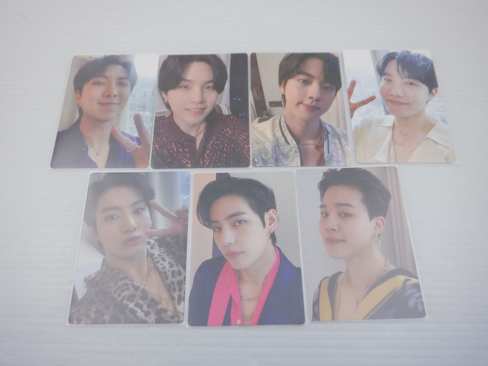 BTS トレカ MERCH BOX #10 付属ミニフォトカード 7枚セット バンタン
