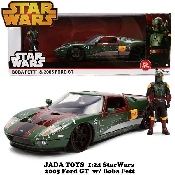 1:24 Star Wars 2005 Ford GT w/ Boba Fett 【スターウォーズ】ミニカー 7,668円