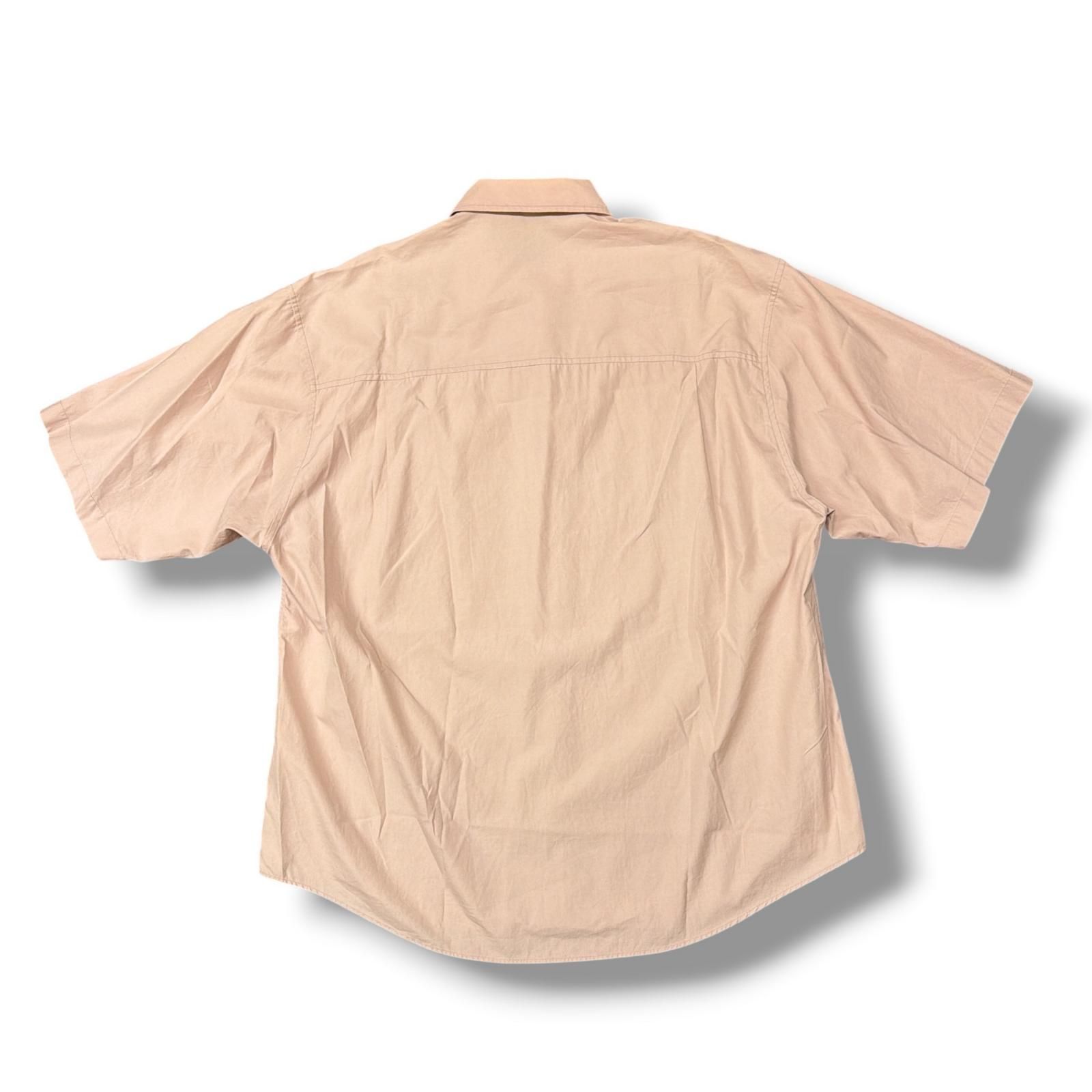 参考上代25300円 AURALEE 19SS WASHED FINX TWILL HALF SLEEVED BIG