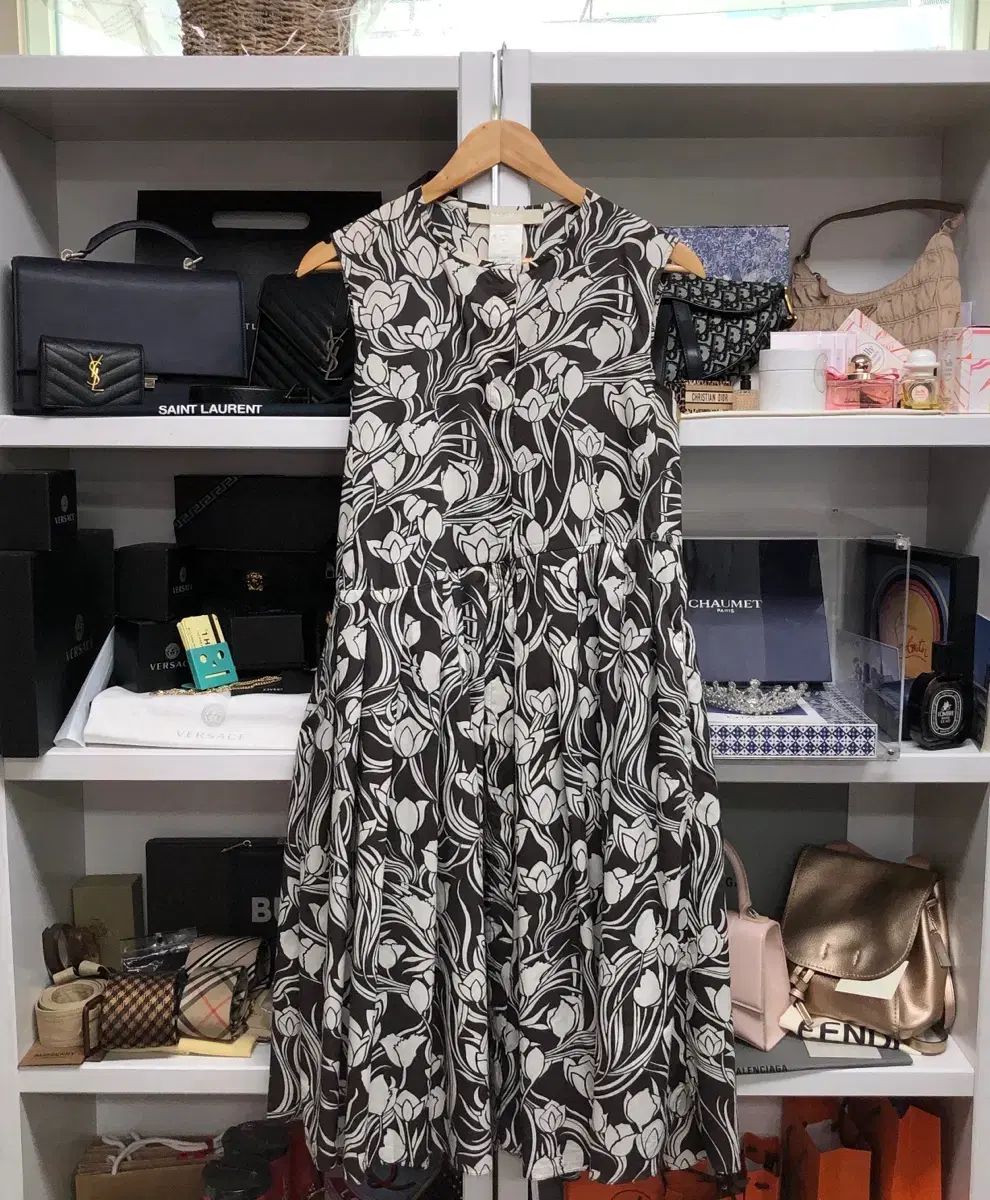 MAX MARA マックスマーラ フローラルパータン ロング ONE PIECE