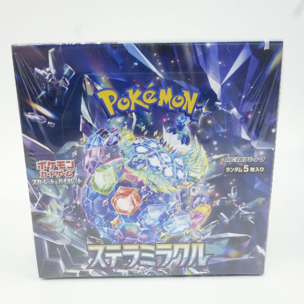 【未開封】ポケモンカードゲーム スカーレット＆バイオレット 拡張パック ステラミラクル 1ボックス/30パック入り