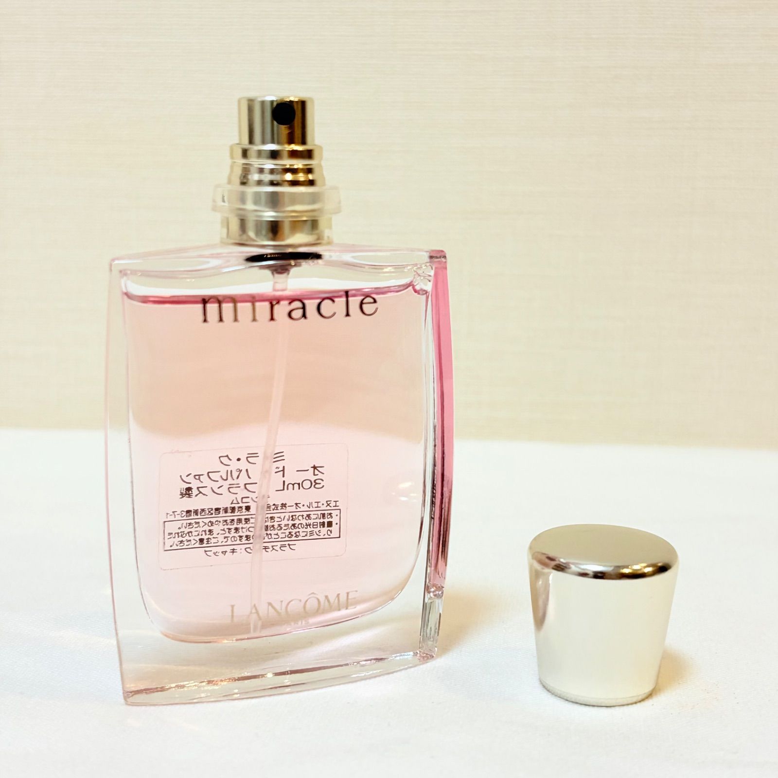 新品未使用　LANCOME　ランコム　ミラク　オードパルァム　30ml LANCOME miracle eau de parfum ランコム ミラク オードパルファム