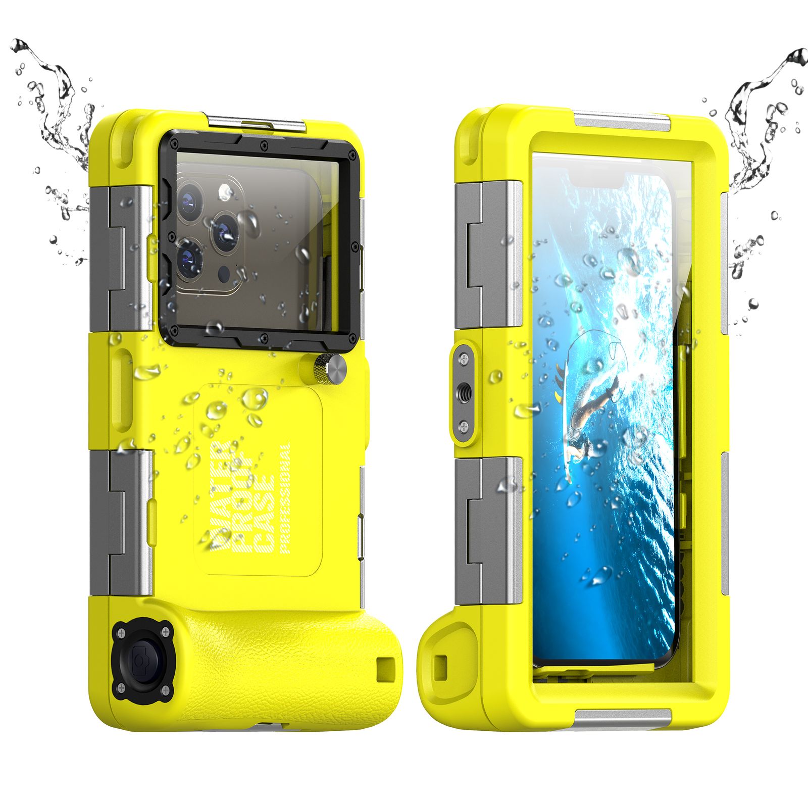 水中15mダイビングケース iPhone/Samsung/Xiaomi/Huawei/Google用