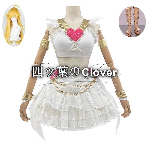 人気商品◆パンティ&ストッキングwithガーターベルト風 パンティ戦闘服コスプレ衣装 ウィッグ 靴 コスチューム cosplay ハロウィン 仮装 変装vs728