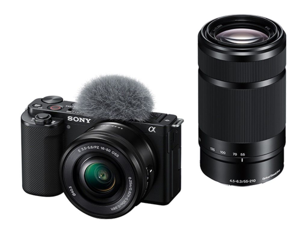 【展示品/在庫あり】SONY VLOGCAM ZV-E10Y ダブルズームレンズキット ブラック レンズ交換式Vlogカメラ ソニー 55,440円