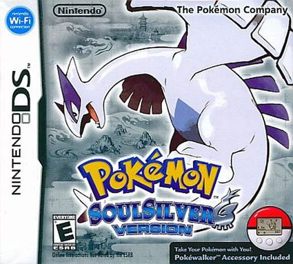 【北米版】ポケモン　ソウルシルバー　ポケウォーカー付き　DS 中古】ニンテンドーDSソフト 北米版 POKEMON SOULSILVER VERSION[ポケ