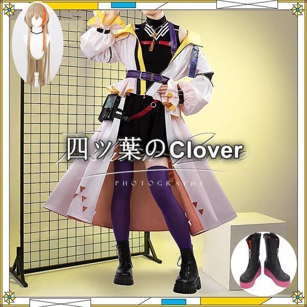 人気商品◆バーチャル VTuberにじさんじ 風風楽奏斗 / Fura Kanatoエイプリルフール コスプレ衣装 ウィッグ 靴 cosplayハロウィン演出服変装vs728