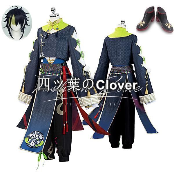 人気商品バーチャル YouTuber Vtuber 風 伊波ライ 2周年 コスプレ衣装 ウィッグ 靴 cosplay ハロウィン 演出服 変装vs728
