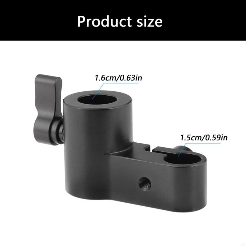 G8DF 16mm ライトスタンド用 15mm ロッドクランプマウント