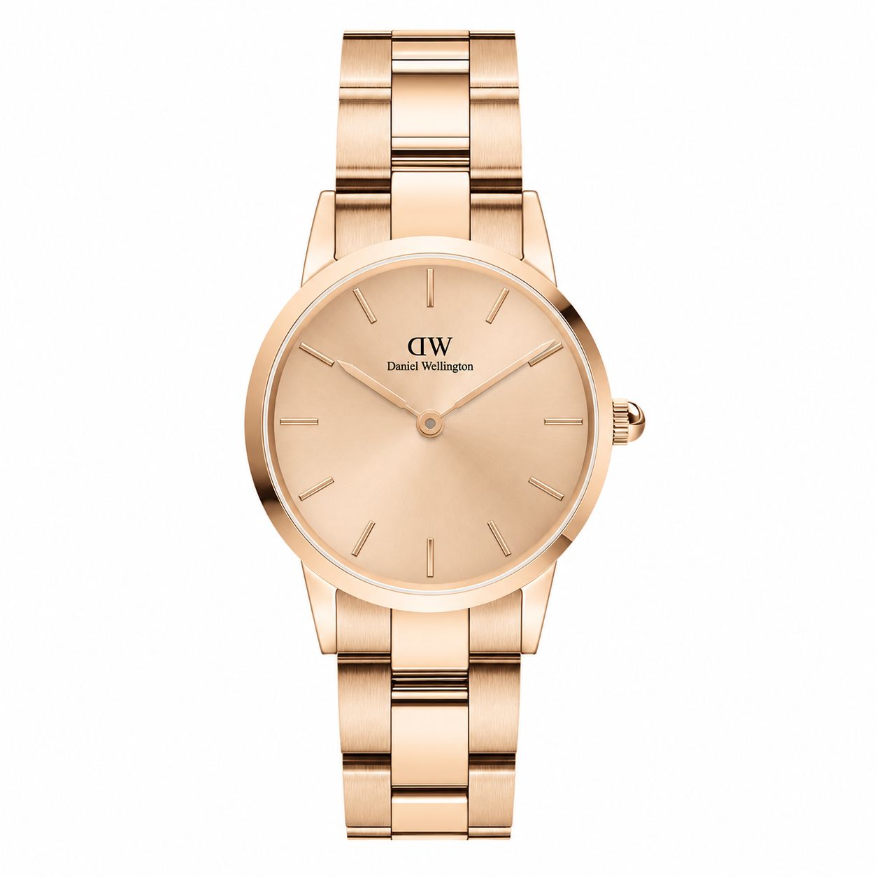 【ギフト対応可】ダニエルウェリントン DANIEL WELLINGTON 腕時計 Iconic Link Unitone RG 28 アイコニックリンク ローズゴールド アナログ おしゃれ 人気 ブランド 誕生日 記念 プレゼント ギフト 送料無料
