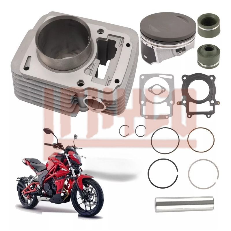 Italika Vort-X250/Blackbird250 用 72mm シリンダーキット 250CC