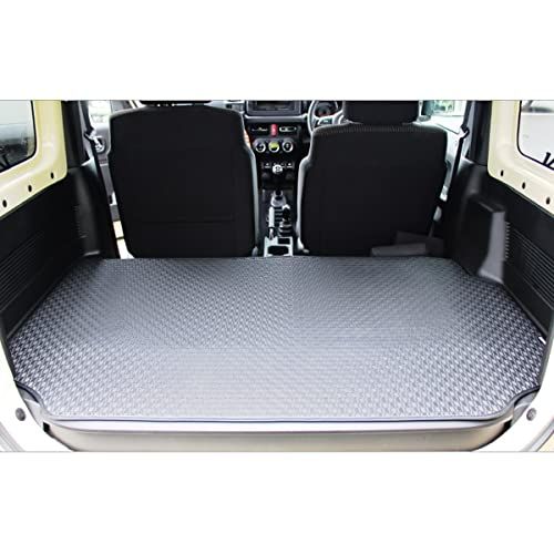N★K-PRODUCTS ジムニー JB64 XL XC JB74 ラゲッジマット トランクマット ワンシート ステッチ 黒