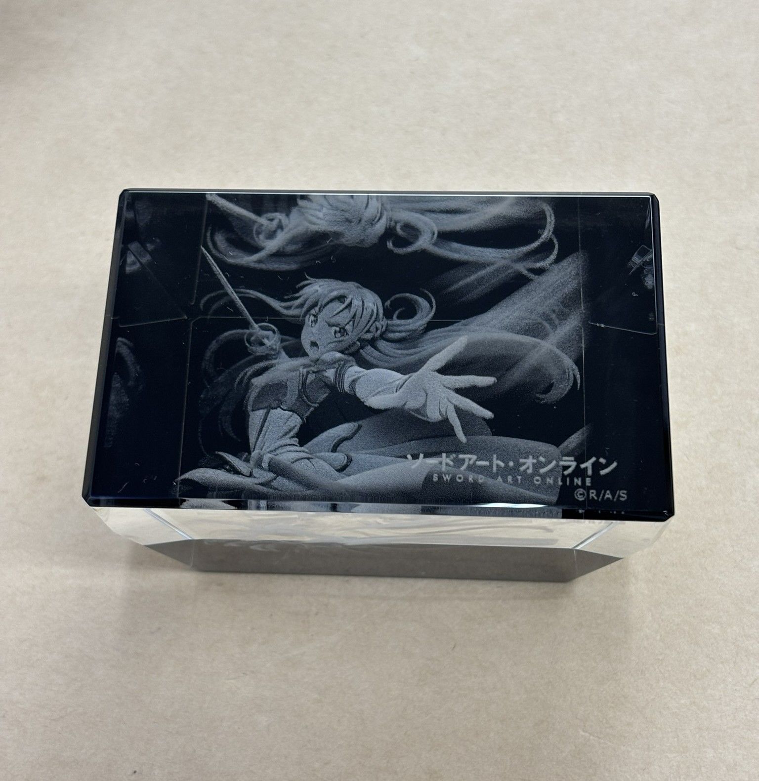 ソードアートオンライン  3Dクリスタルアート ソードアート・オンライン アスナ 3Dクリスタルアート CROSS-CF限定