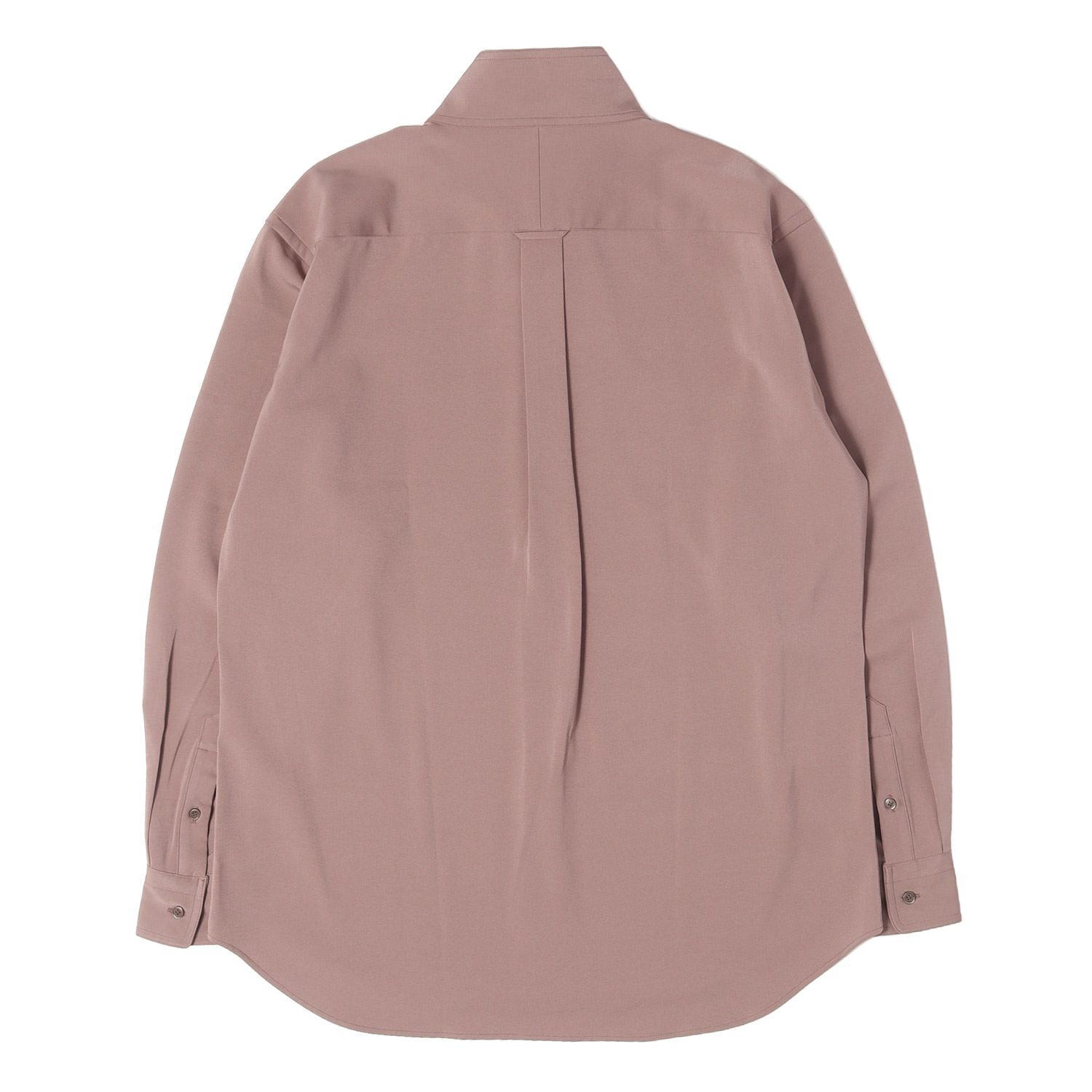 【美品】RAINMAKER レインメーカー シャツ オールドローズ サイズ:46 22AW ハイネック スタンドカラー シャツ HIGH-NECK COLLAR SHIRT 日本製 トップス カジュアルシャツ 長袖【メンズ】【中古】 美品】RAINMAKER レインメーカー シャツ オールドローズ サイズ:46