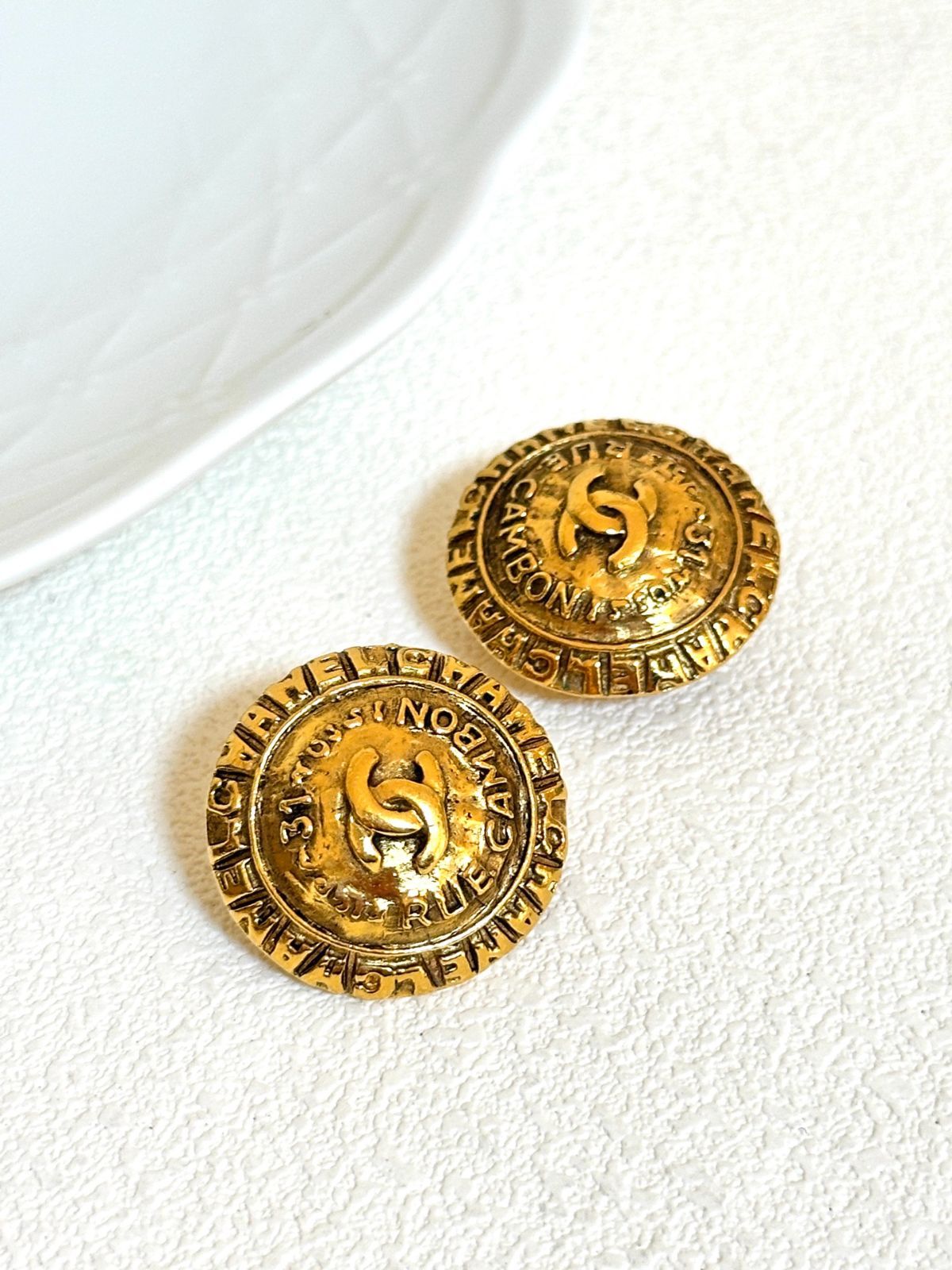 chanel イヤリング　3ZB86721916-0003