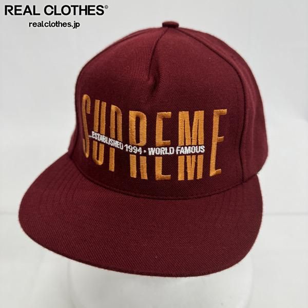 キャップ supreme global 5panel cap 18aw Supreme/シュプリーム【18AW】Global 5-Panel Cap/グローバル 5パネル