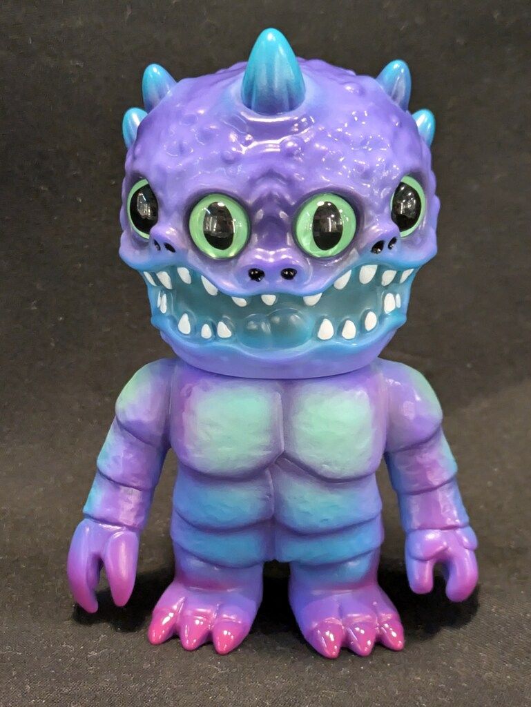 REALHEAD PEEK A BOO TOY 押忍バーガー 紫成型