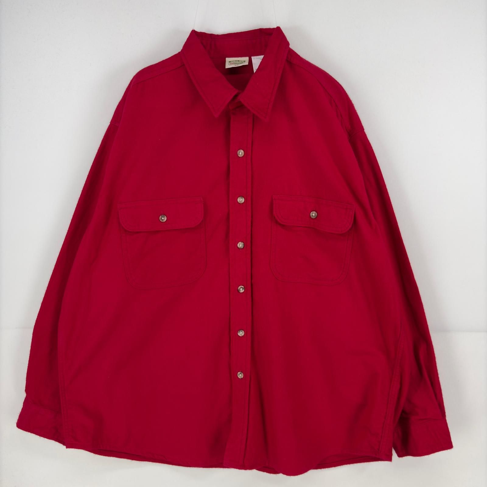 古着 90's/90年代 ファイブブラザー FIVE BROTHER 長袖シャツ 胸