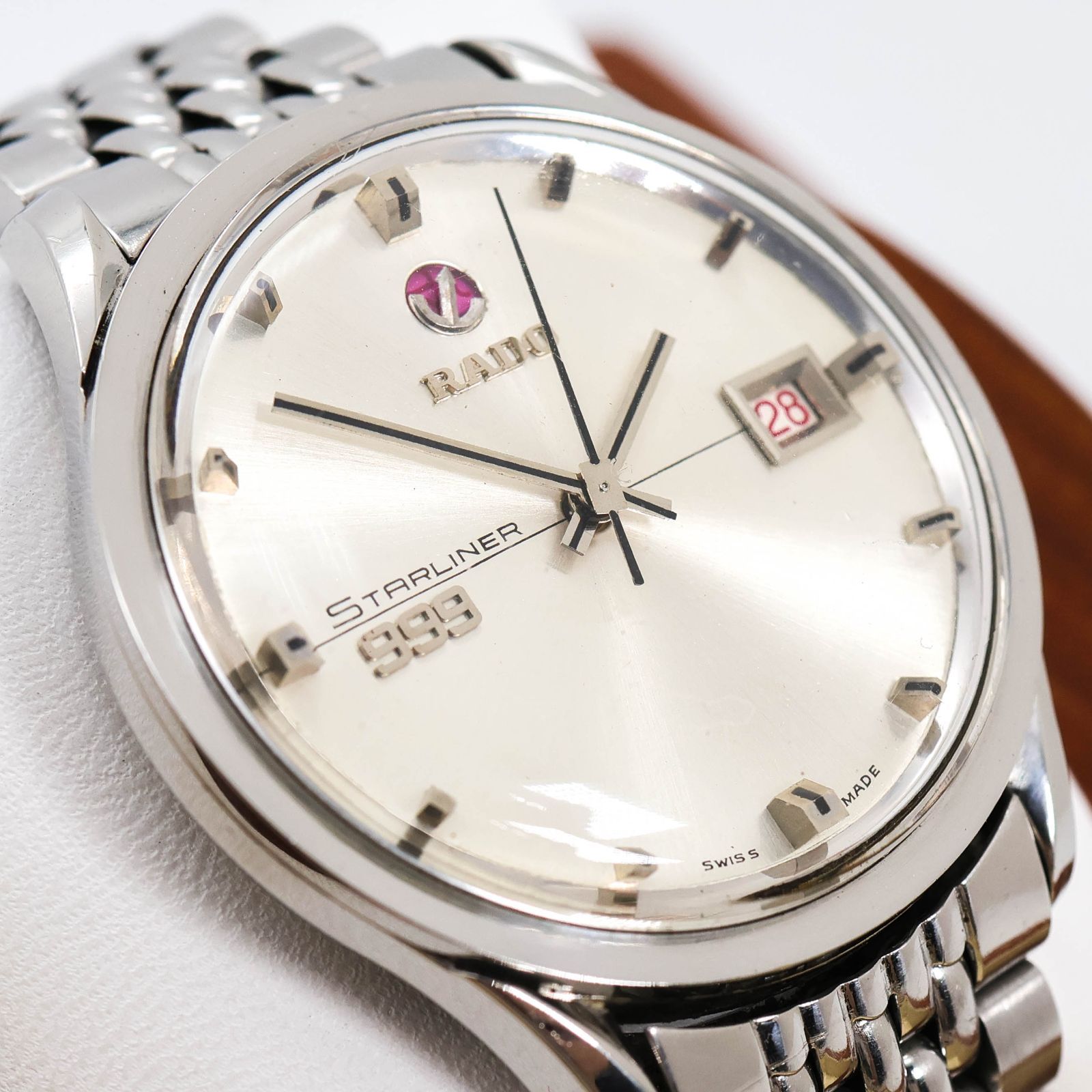 稼働 RADO STARLINER 999 腕時計 機械式 デイト 3928 - メルカリ