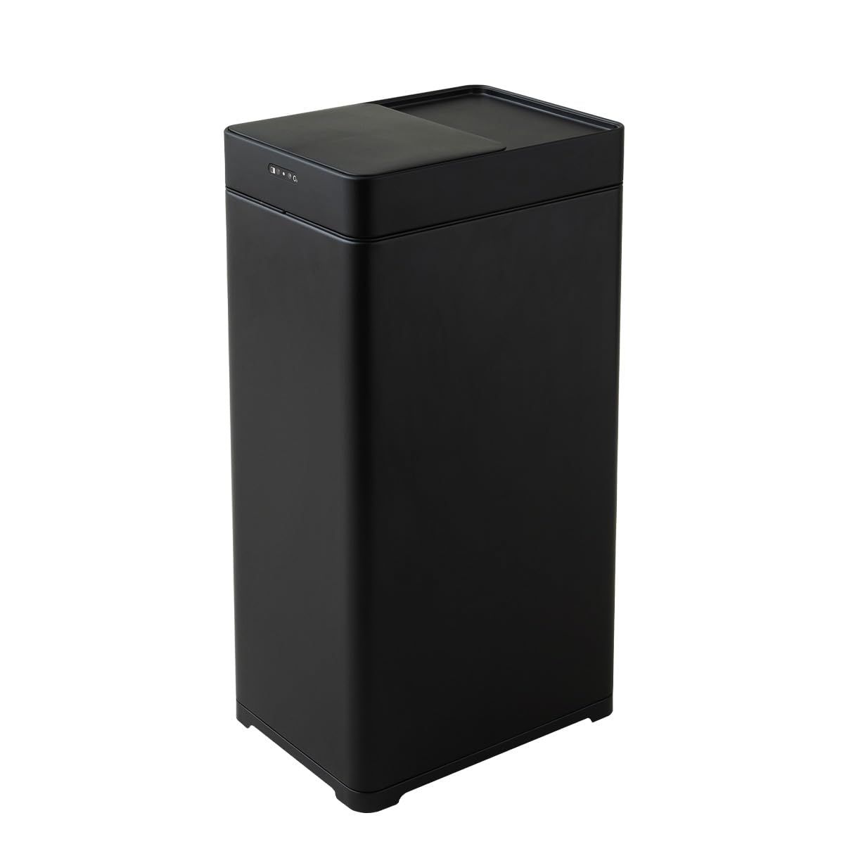 エムール オゾン消臭機能付 電動スライドダストボックス ゴミ箱 30 ? 45L のごみ袋対応 ブラック★m
