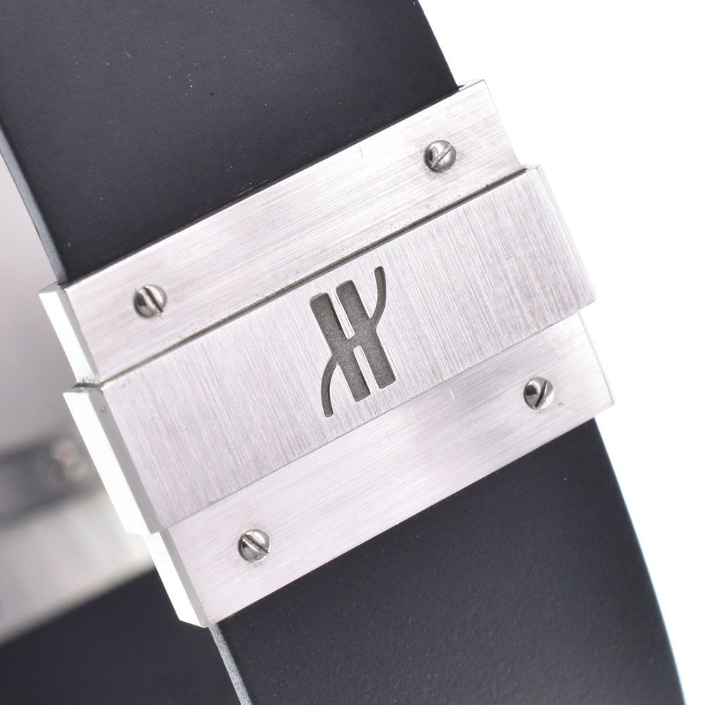 ウブロ HUBLOT 1550.1 MDM プロフェッショナル 300M デイト ブラック 自動巻き メンズ 美品 腕時計 A#149154