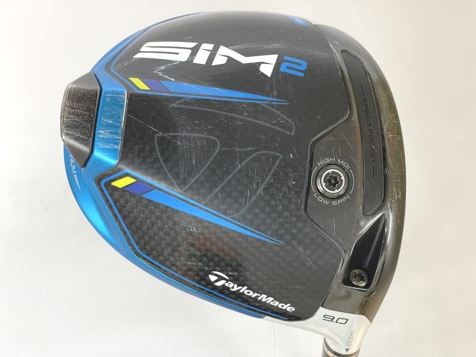 テーラーメイド　SIM2　9度　Speeder 569EVOLUTION 3　Sフレックス　ドライバー　中古　ゴルフドゥ！岡山青江店【最短即日発送】