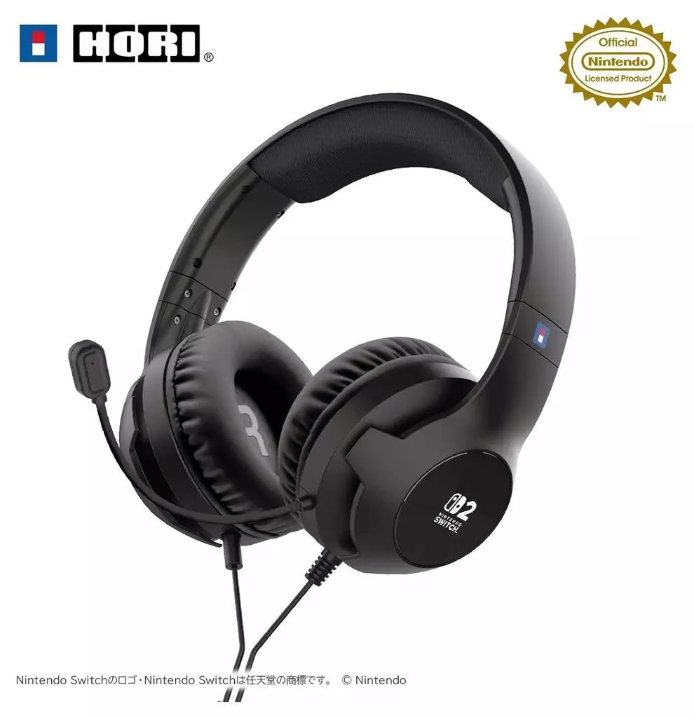 【中古】「未使用品」（任天堂ライセンス商品）ホリゲーミングヘッドセット ハイグレード for Nintendo Switch ブラック（Nintendo Switch対応） 中古】ニンテンドースイッチ2ハード ホリゲーミングヘッドセット for