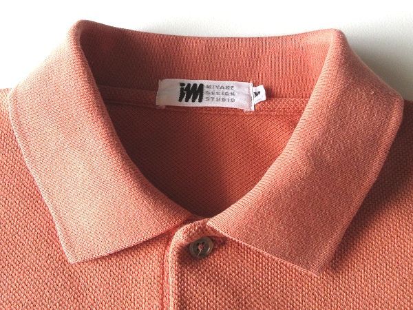 n*n様 A-POC イッセイミヤケ ニットポロ ナイロンコットン 鹿の子 ブラ 希少 80sビンテージ im ISSEY MIYAKE DESIGN STUDIO イッセイミヤケ