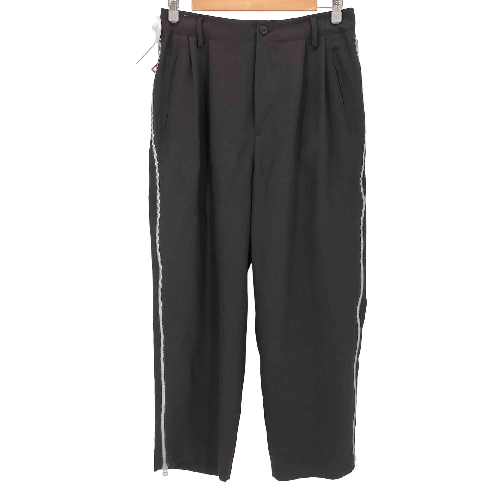 ゼロエイトサーカス 08sircus Viscose Mad Cross Side Zip Pants ビス