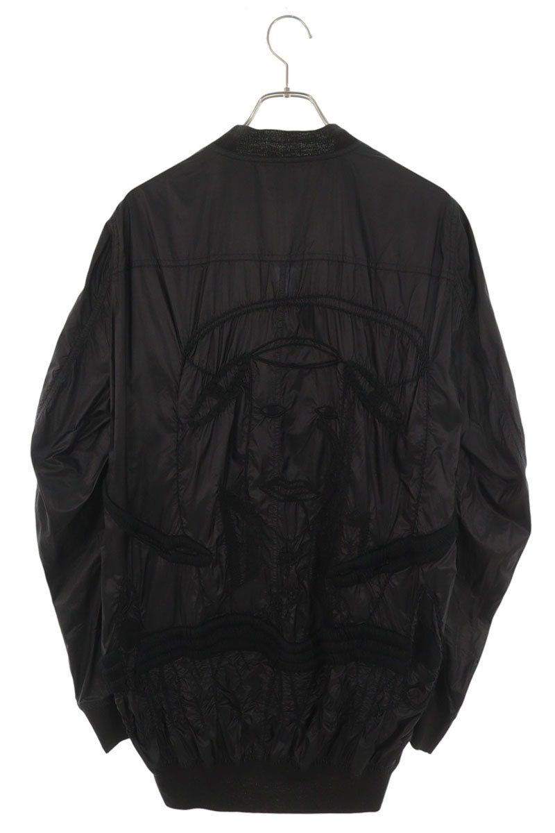 リックオウエンス 15SS RR15S4712 MA-1ボンバーロングジャケット