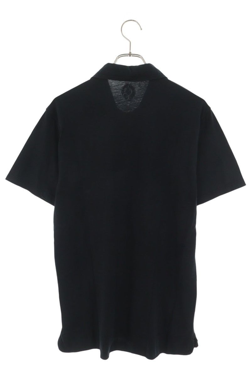 クロムハーツ SS POLO SHIRT/半袖ポロ クロスボール装飾半袖ポロシャツ