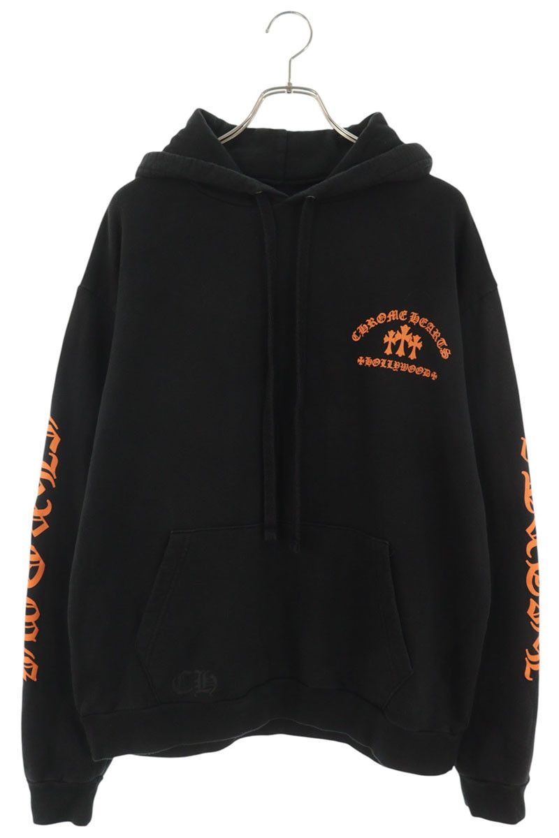 クロムハーツ SWTSHRT HD PLVR セメタリークロスプリントプルオーバー