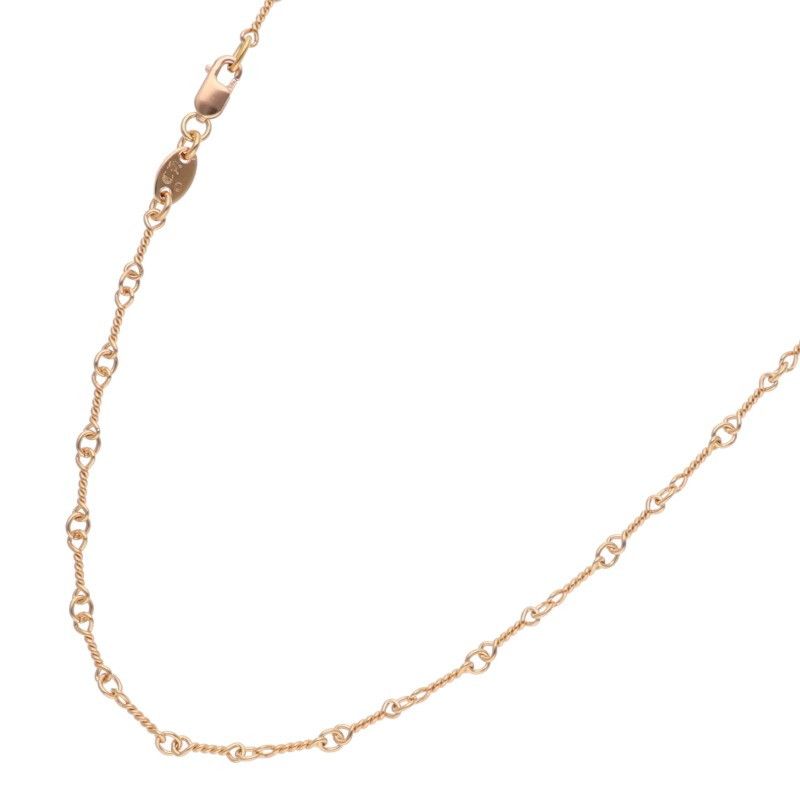 クロムハーツ 22K NECKCHAIN T20/ツイストチェーン20inch ゴールドネックレス メンズ 20inch