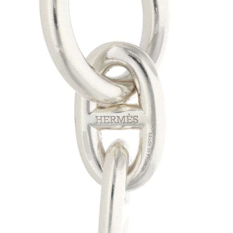 エルメス Chaine d'Ancre MM シェーヌダンクルMMシルバーブレスレット
