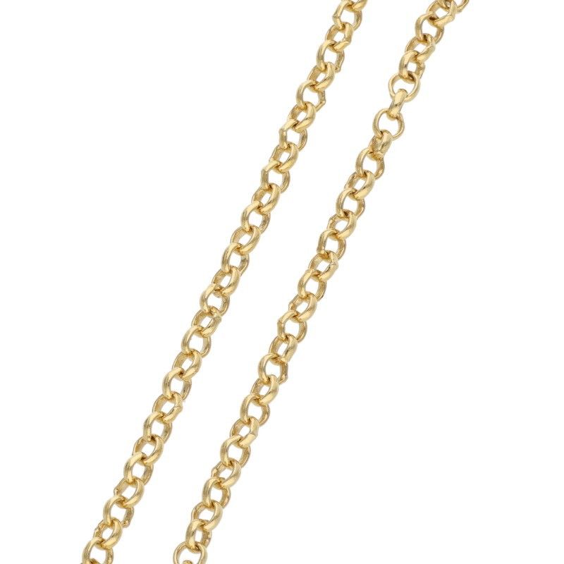 クロムハーツ  22K CHN BBY FAT/22Kベイビーファットチェーン ゴールドブレスレット メンズ クロムハーツ 22K CHN BBY FAT/22Kベイビーファットチェーン ゴールド